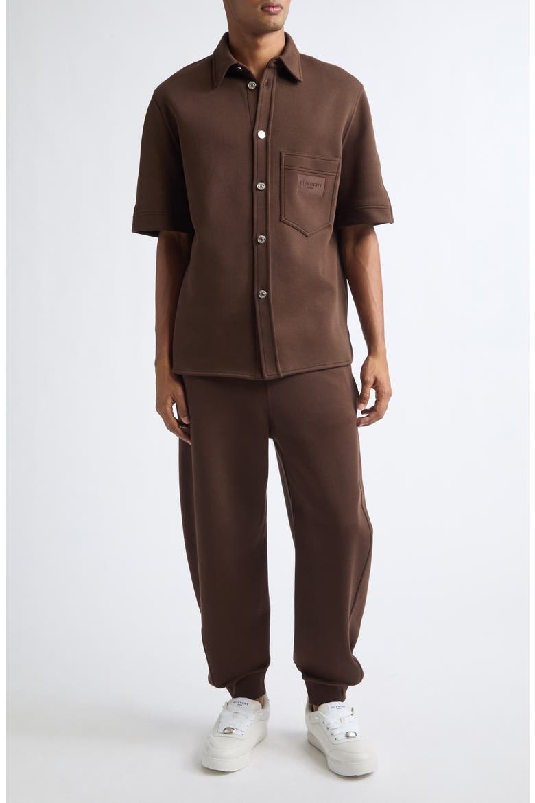Couture Seam Joggers, Alternate, color, BROWN