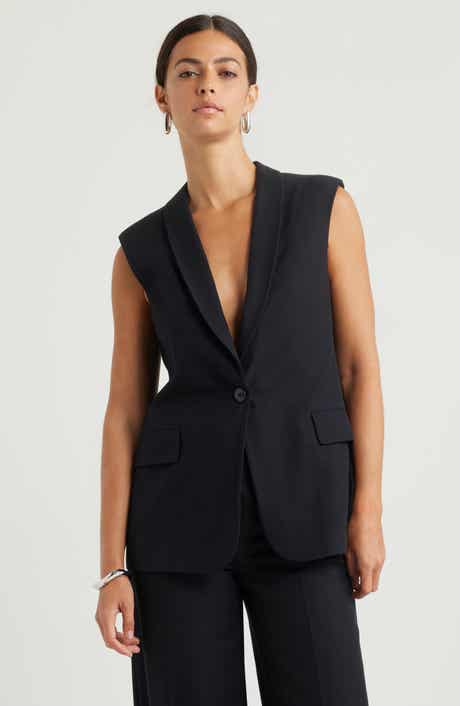 Nordstrom Shawl Lapel Blazer Vest