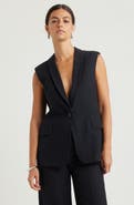 Nordstrom Shawl Lapel Blazer Vest