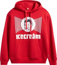 ICECREAM Coneman Cotton Graphic Hoodie