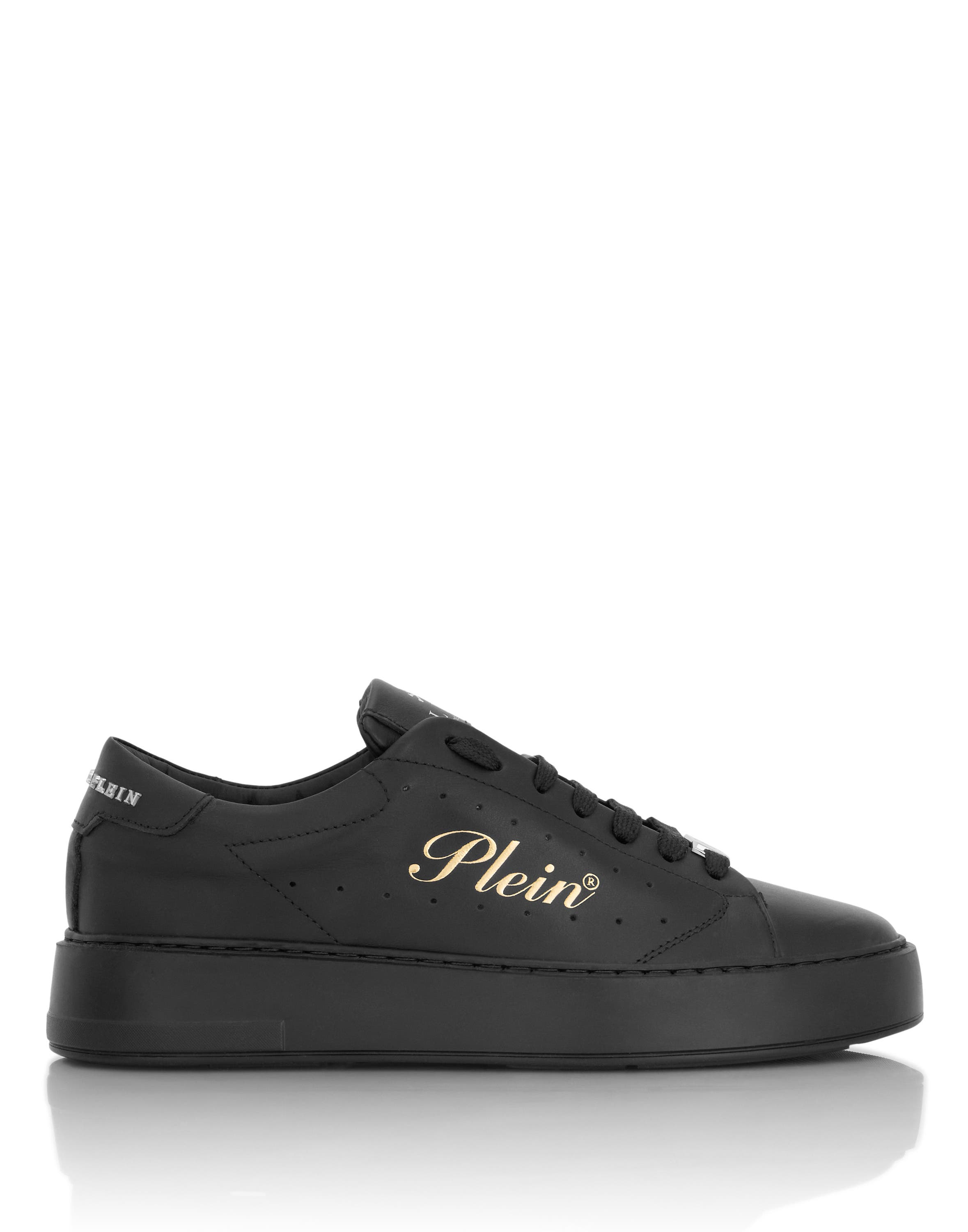 Lo-Top Sneakers Signature Unisex, Alternate, color, black
