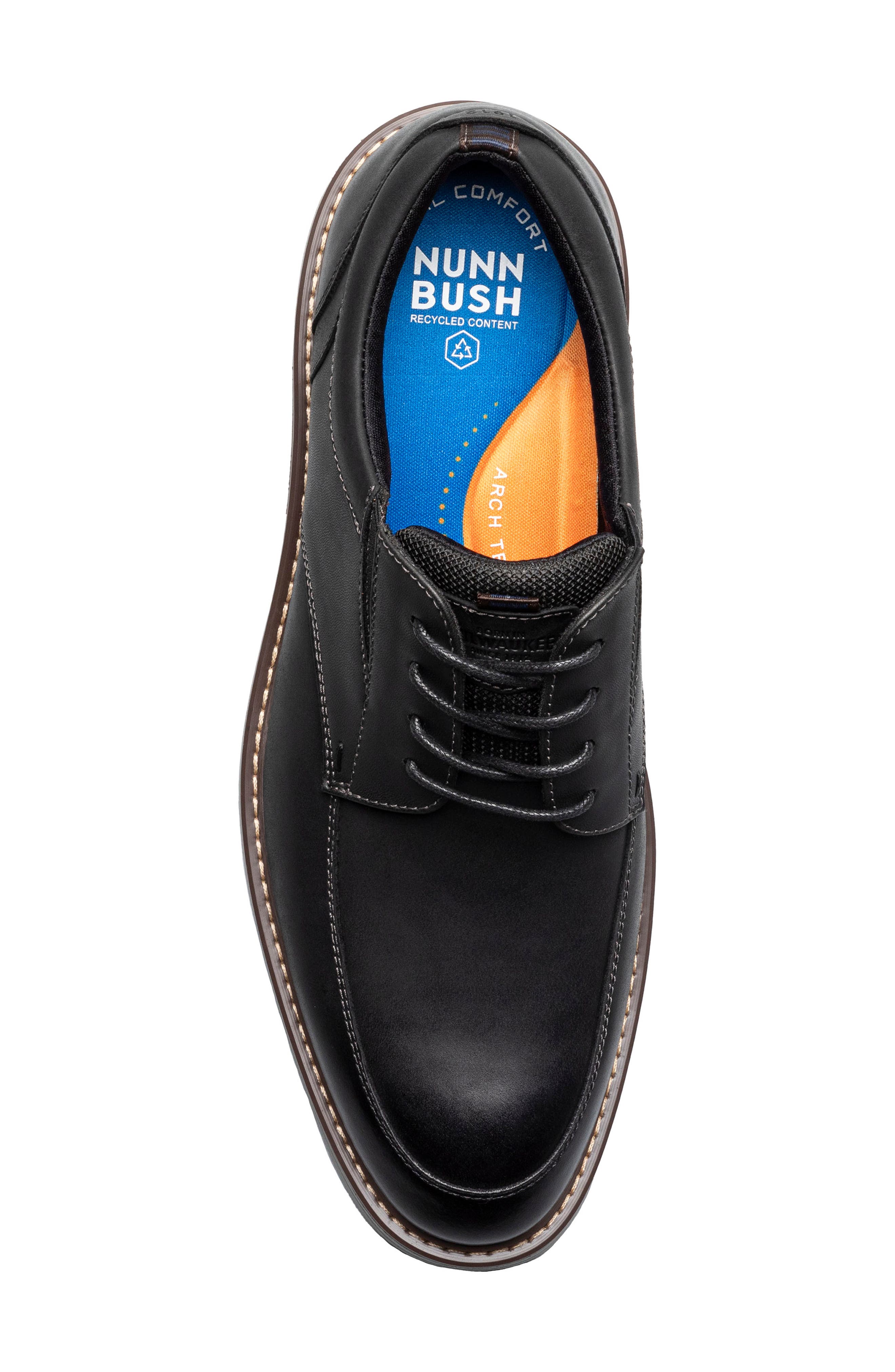 NUNN BUSH Griff Oxford Sneaker, Alternate, color, Black Multi