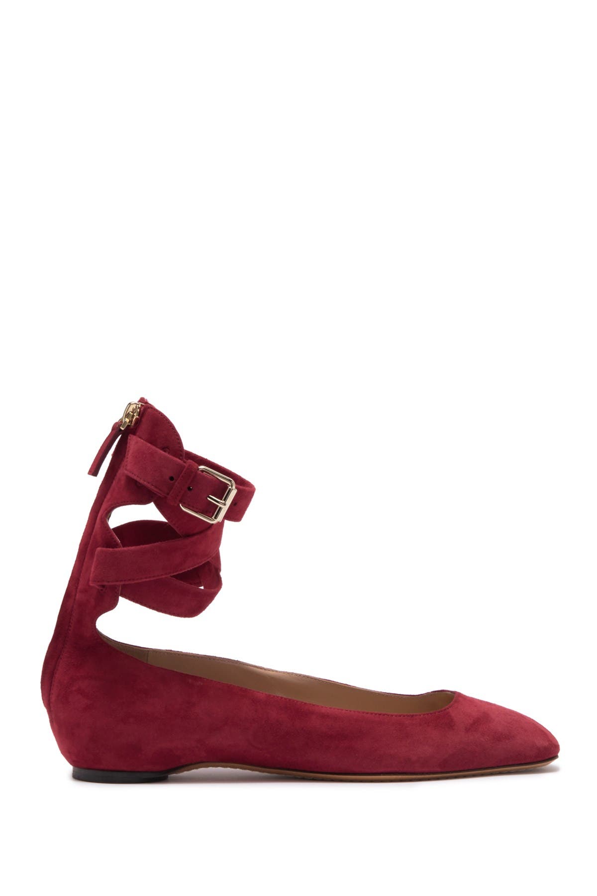 Valentino Garavani Valentino Ankle Wrap Ballet Flat, Alternate, color, 