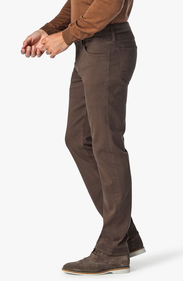 34 Heritage Cool Tapered Slim Fit Twill Pants, Alternate, color, Cafe Comfort