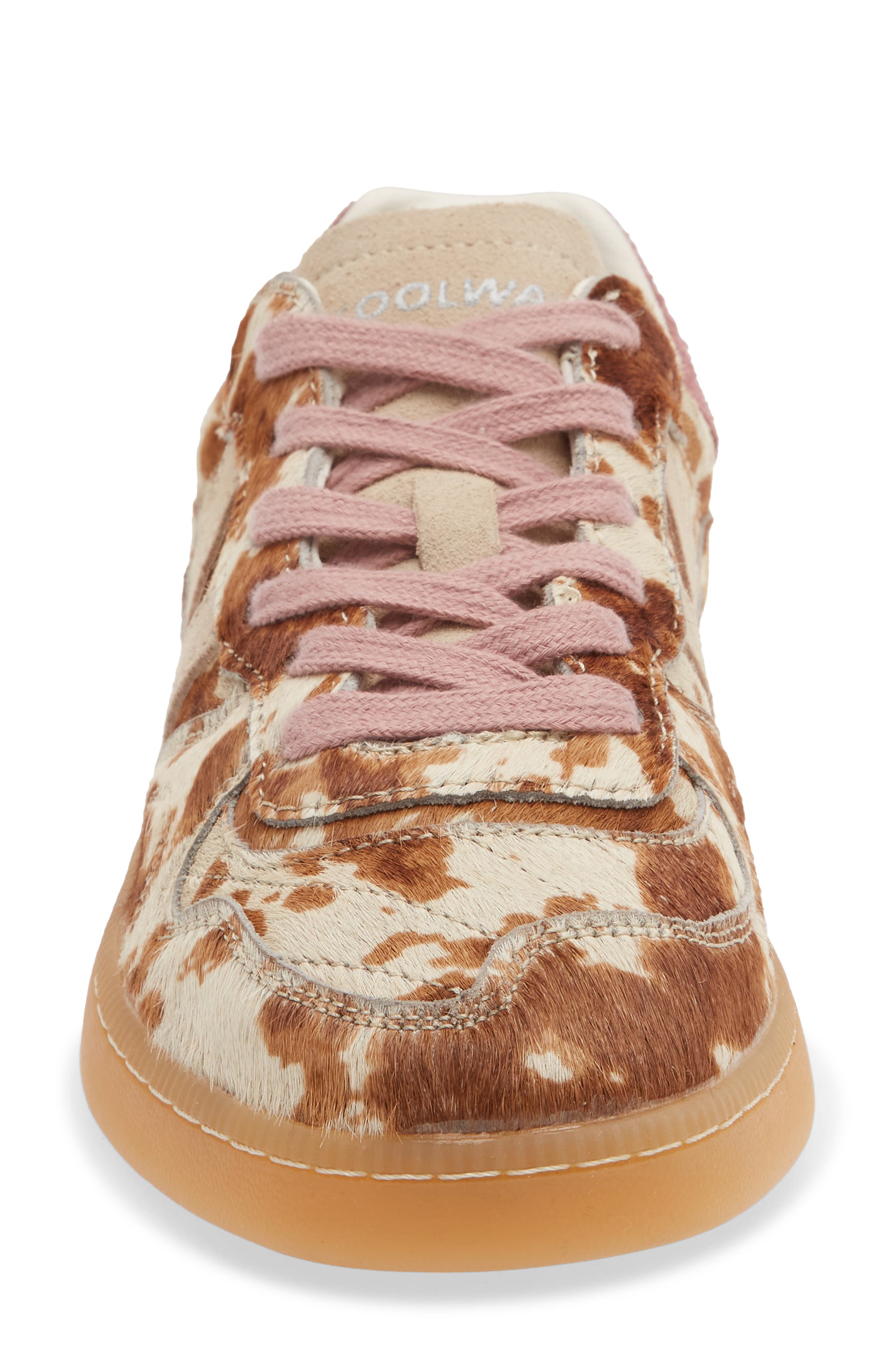 COOLWAY Goal Genuine Calf Hair Sneaker, Alternate, color, Cow