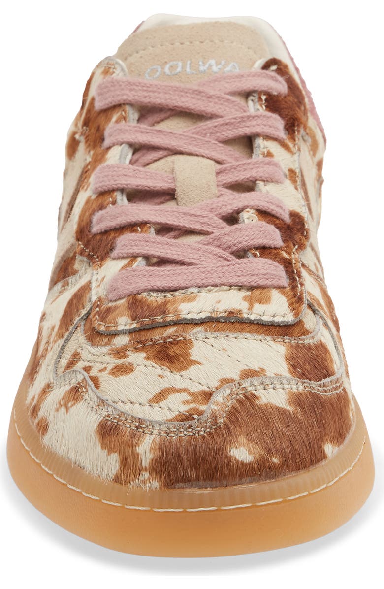 COOLWAY Goal Genuine Calf Hair Sneaker, Alternate, color, Cow