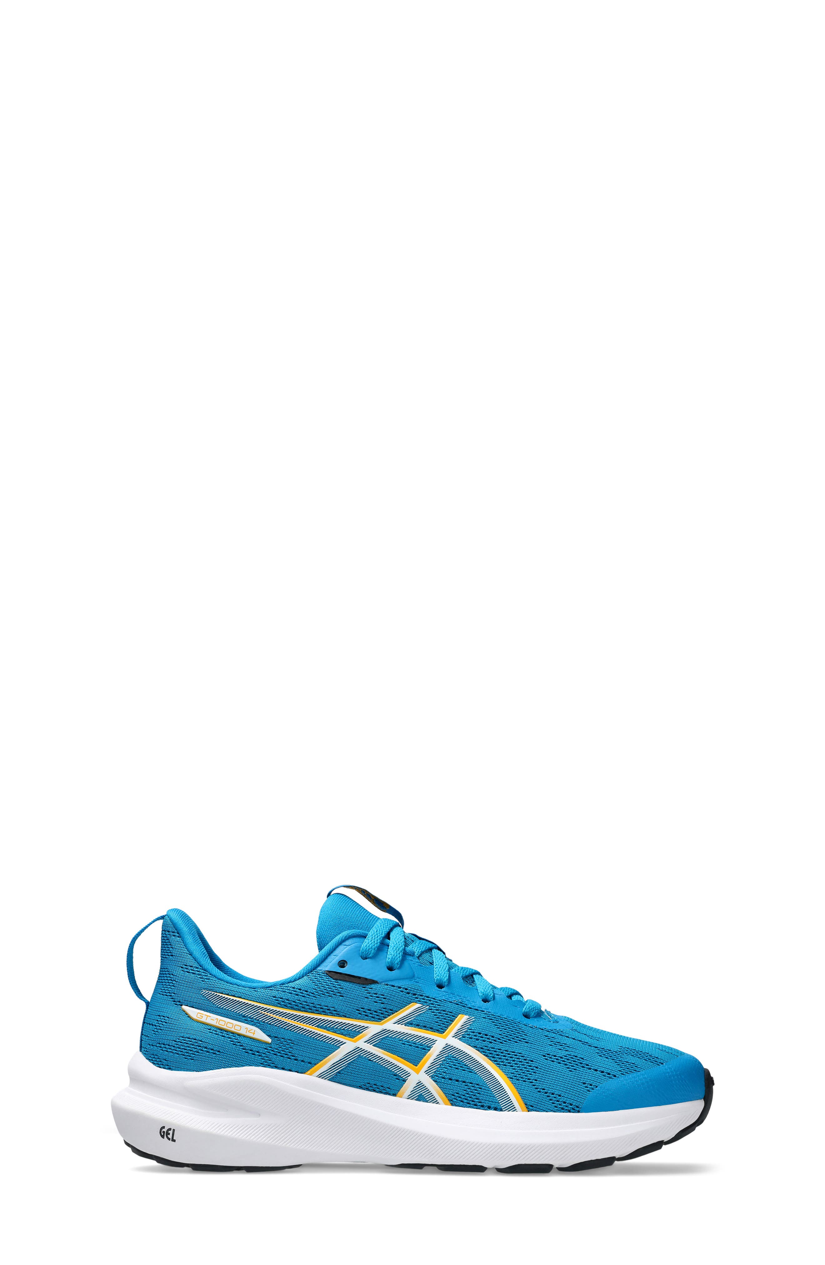 GT-1000 13 Running Sneaker, Alternate, color, AEGEAN BLUE/ YAMABUKI