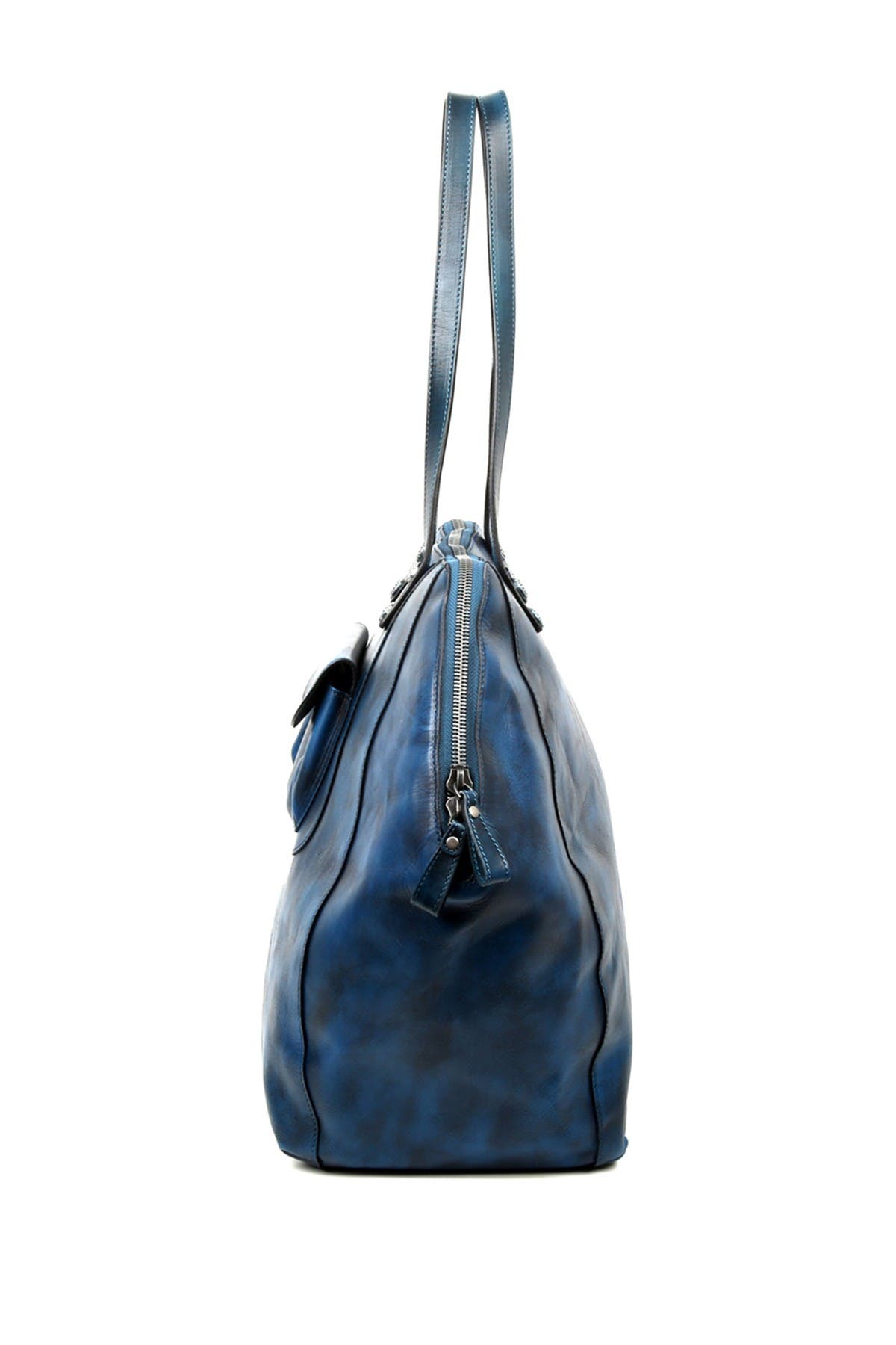 OLD TREND Clam Bay Leather Tote Bag, Alternate, color, 