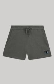 Dalix Womens Butterfly Midweight Washed Fleece Shorts