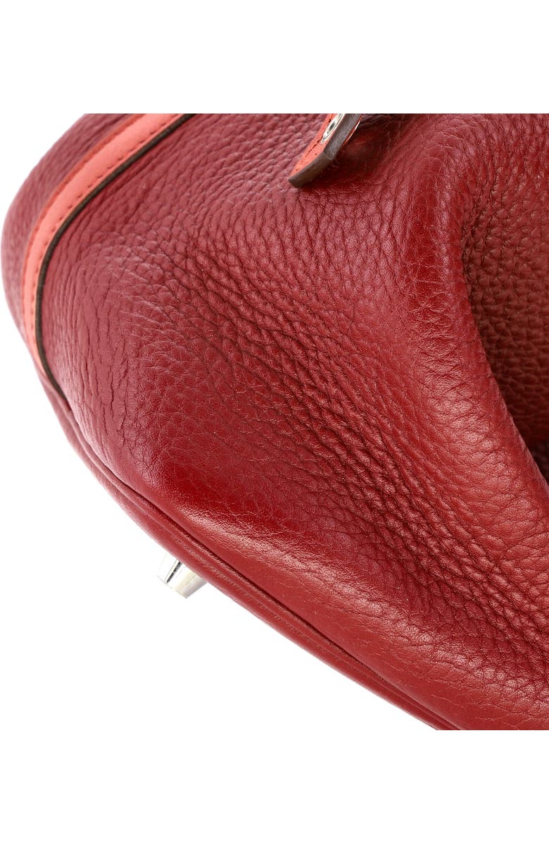 Pre-Owned Hermes Picotin Lock Bag Bicolor Clemence MM, Alternate, color, Rouge H