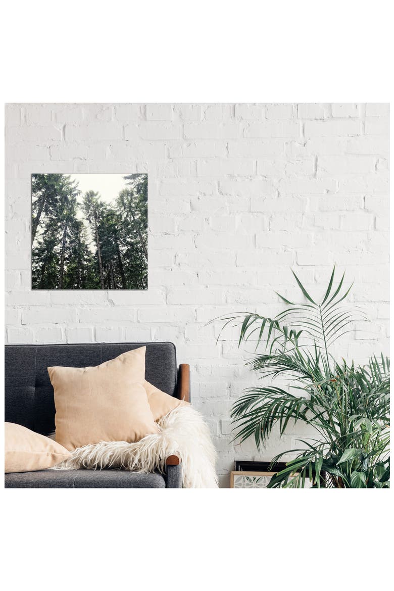 Up In The Woods by Tordis Kayma Canvas Wall Art, Alternate, color, GREEN