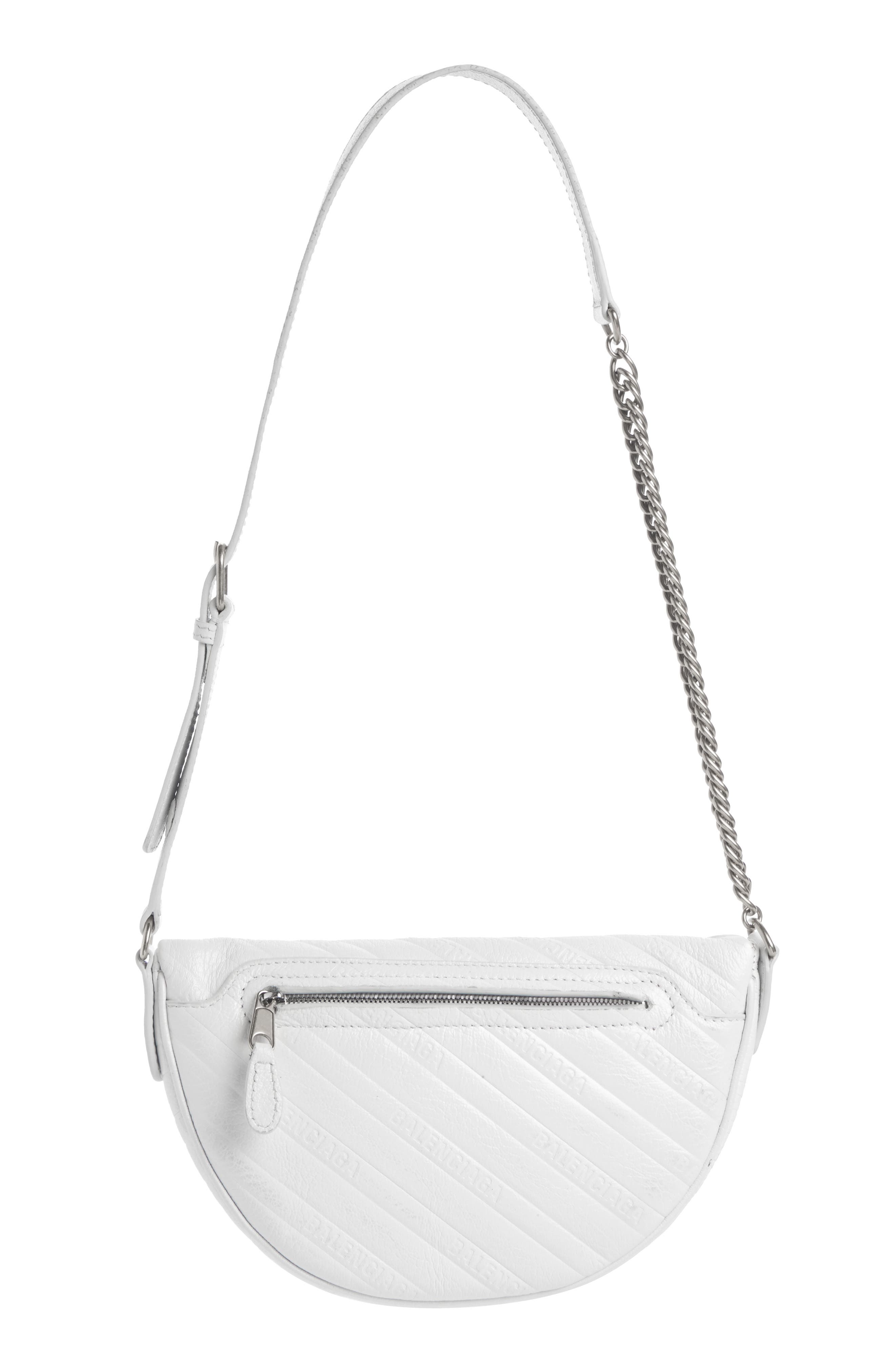 Balenciaga Extra Small Souvenir Leather Belt Bag, Alternate, color, 