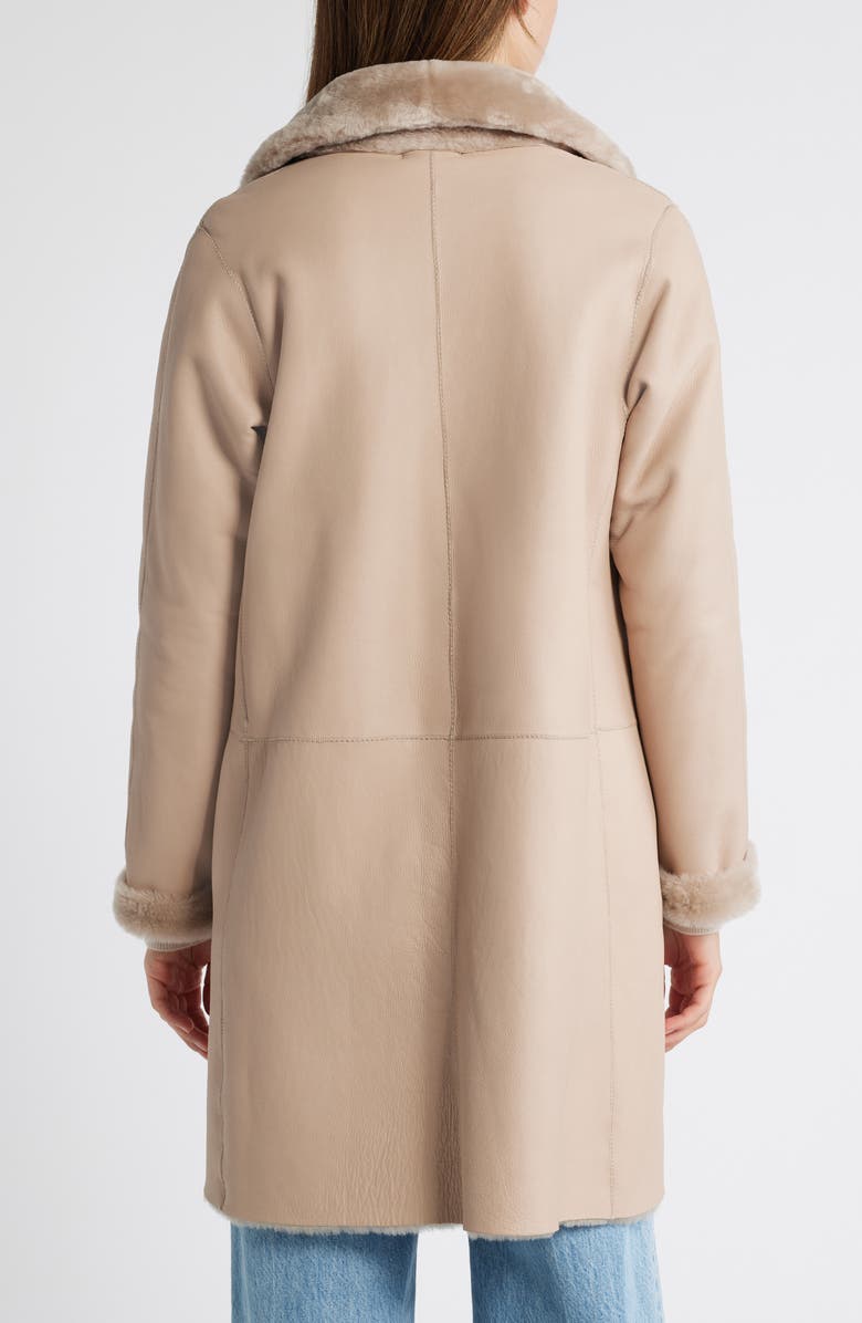 HiSO Genuine Shearling Coat, Alternate, color,