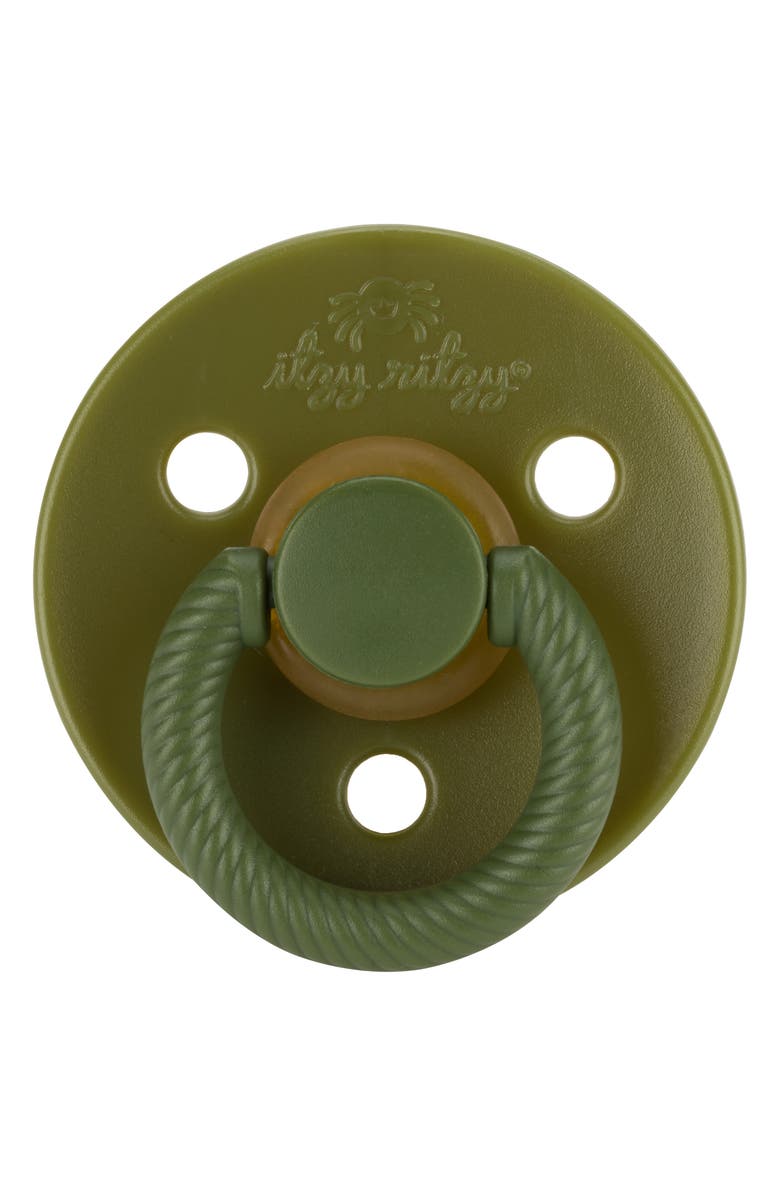Itzy Ritzy Soother Natural Rubber Pacifier - Set of 2, Alternate, color, 