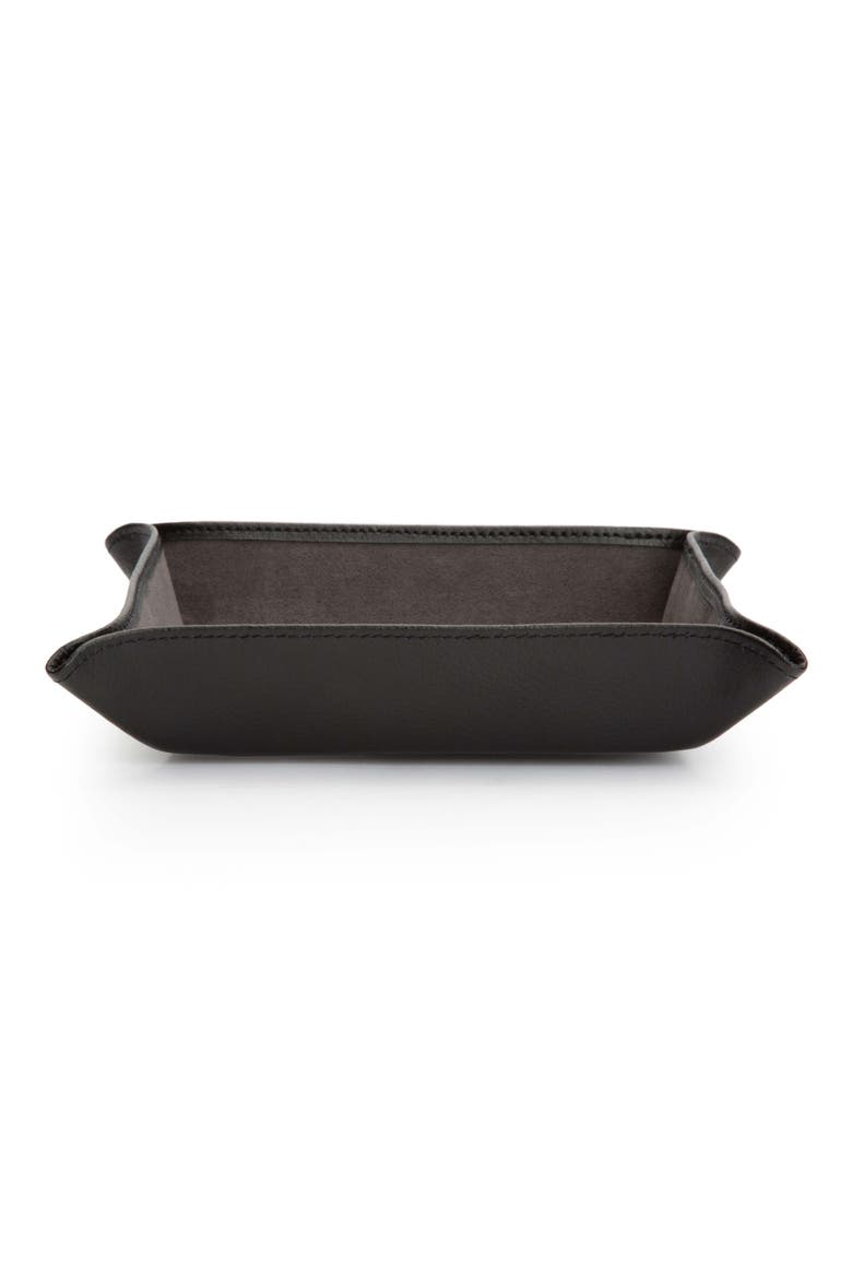 Blake Snap Coin Tray, Main, color, BLACK
