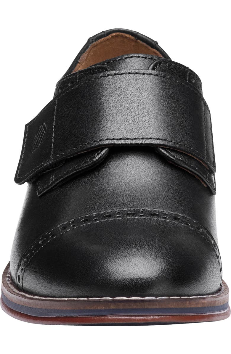 Johnston & Murphy Kids' Conard Cap Toe Monk Strap Shoe, Alternate, color,