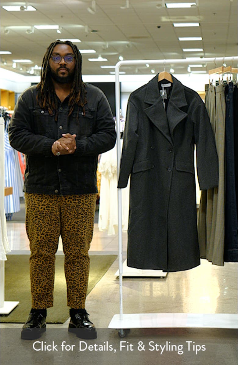 Brylie Oversize Coat, sales video thumbnail