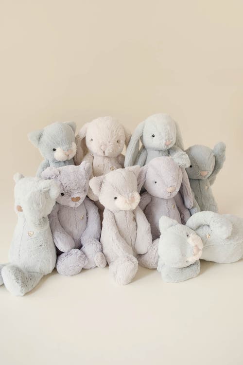 Snuggle Bunnies Stuffed Animal Penelope The Bunny In Gray
