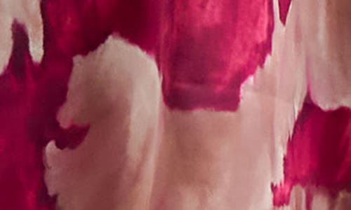 Misook Watercolor Dress In Pink