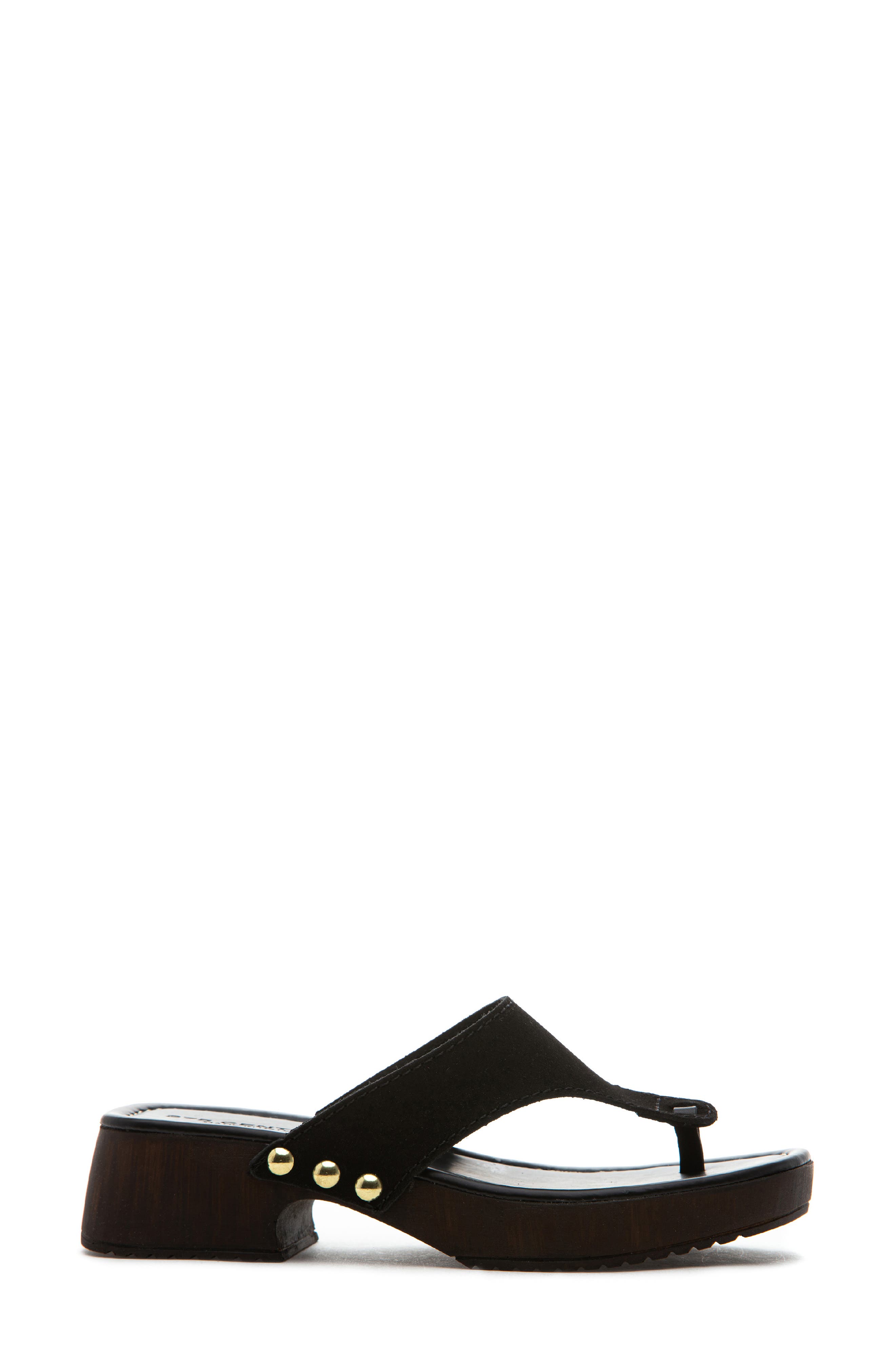 275 Central Posey Platform Flip Flop, Alternate, color, Black