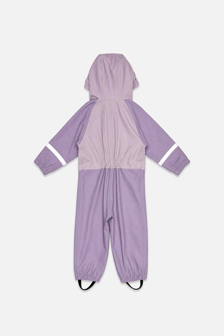 Rain Reflective Strip Adjustable Suspender Overalls, Alternate, color, Mauve