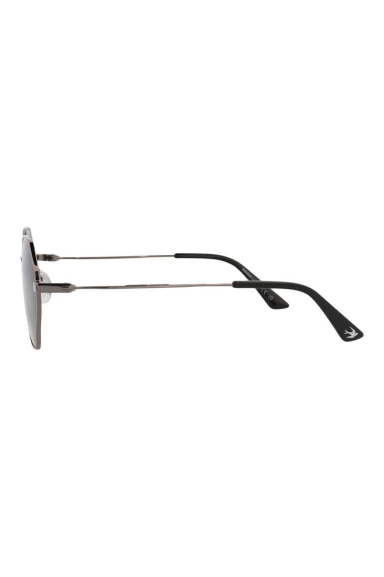 54mm Core Irregular Sunglasses, Alternate, color, RUTHENIUM RUTHENIUM GREY
