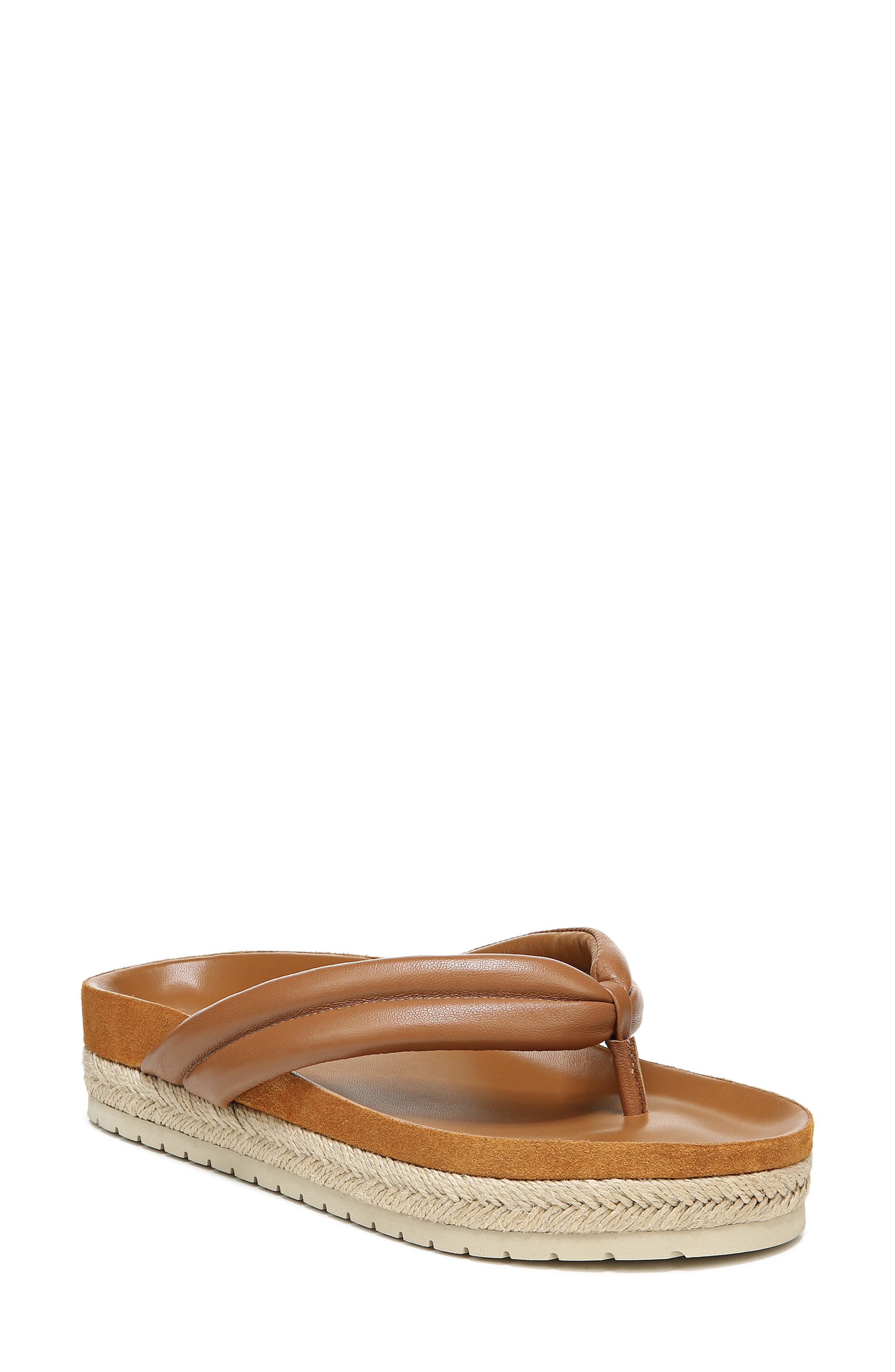 Forest Espadrille Flip Flop, Main, color, CUOIO