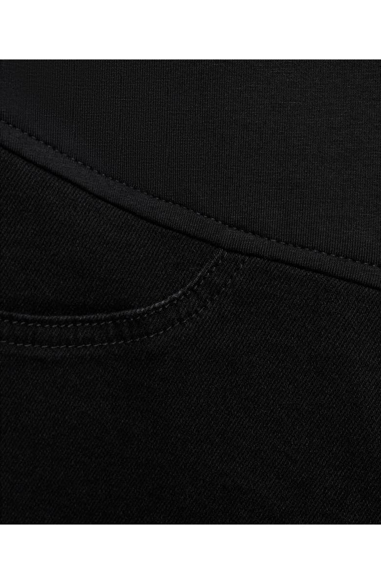 MANGO Over the Bump Maternity Flare Leg Jeans, Alternate, color, 