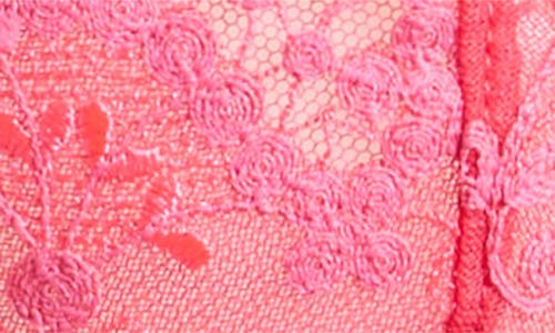 Simone Perele Wish Underwire Plunge Bra In Fabulous Pink