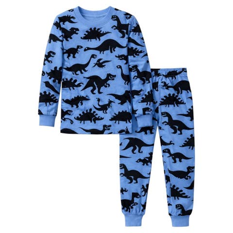 Kids Toddler Boy Long Sleeve Pajamas Set Snug Fit Soft & Stylish Cozy Comfortable Sleepwear Sets