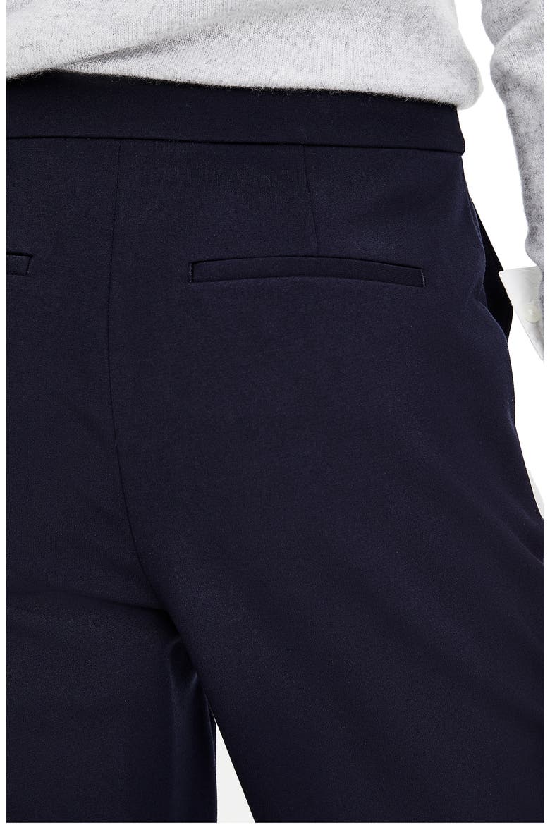 Wide Leg Ponte Knit Pants, Alternate, color, NAVY DNU
