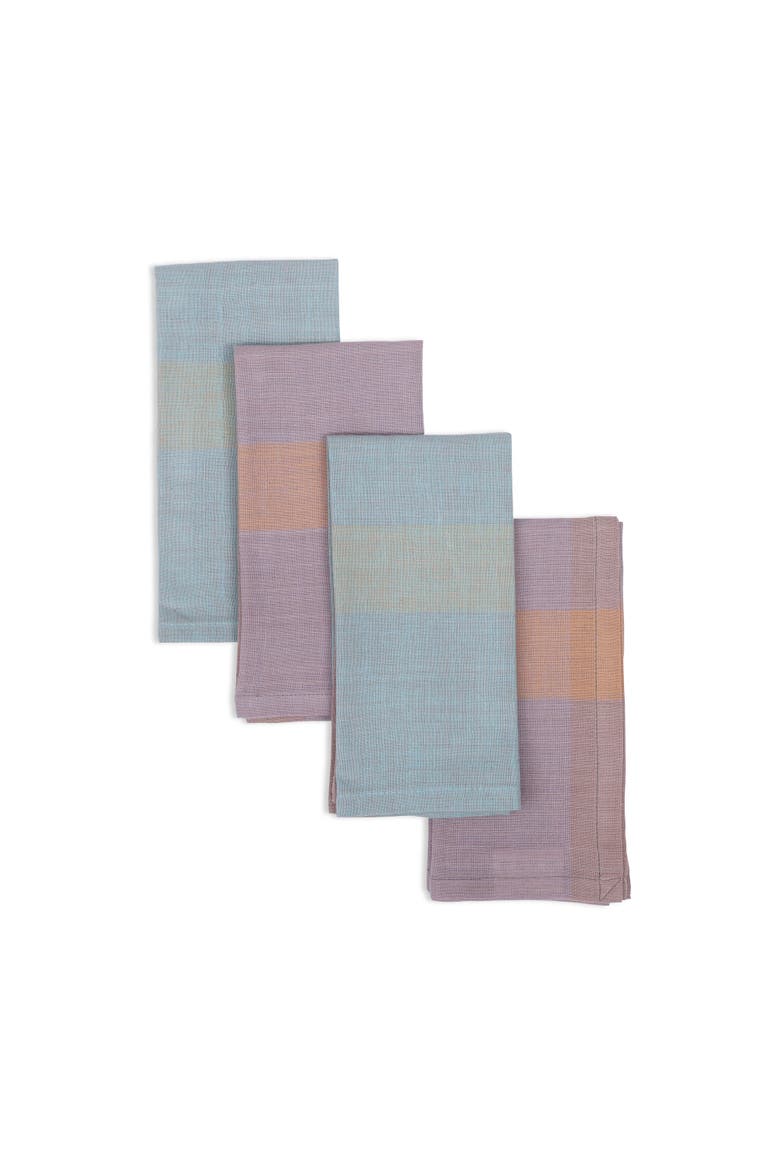 Yin Yang Handwoven Napkins - Set of 4, Main, color, CUPCAKE