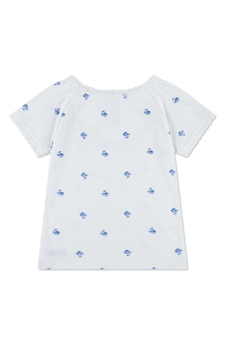 Levi's Kids' Ditsy Print Top, Alternate, color, Bright White