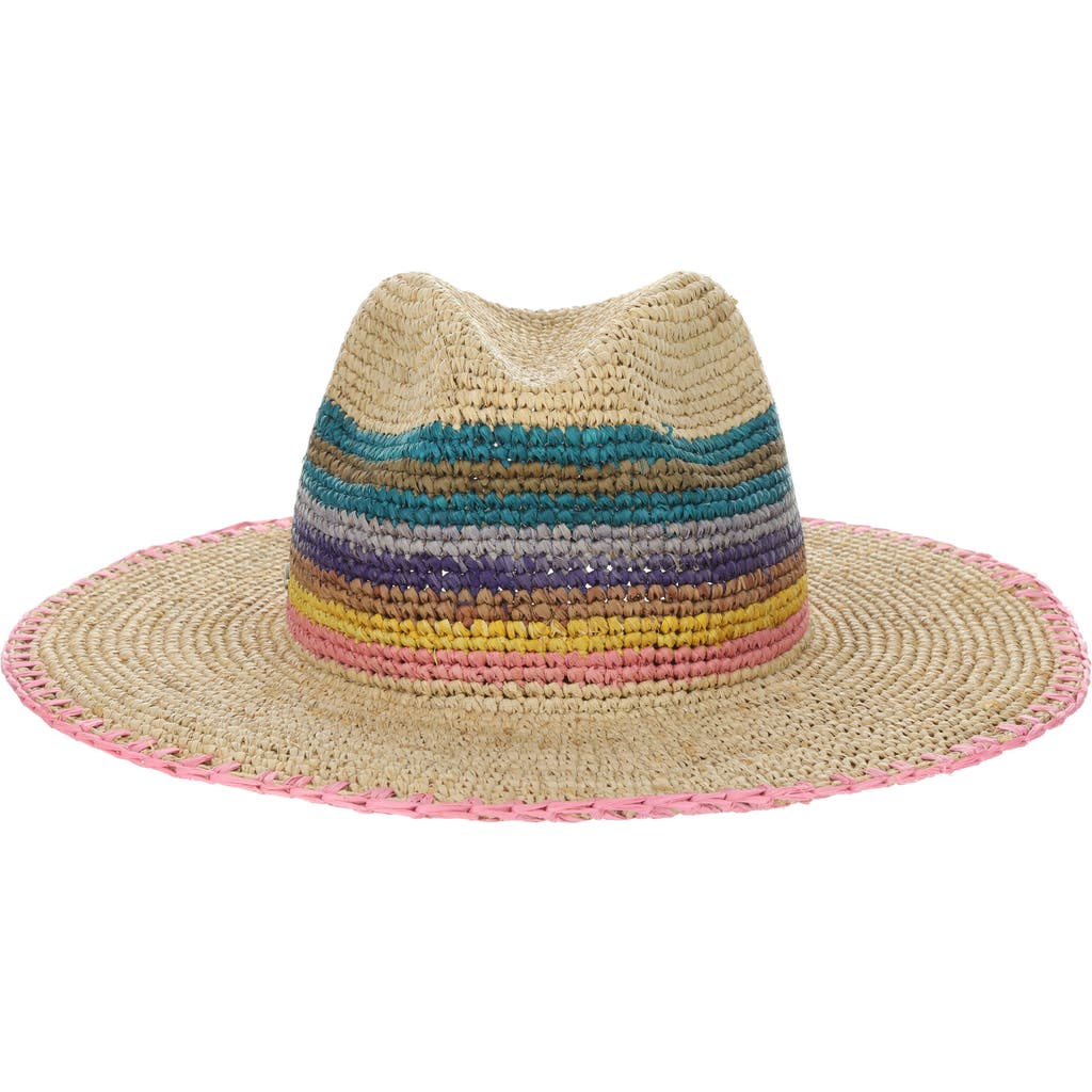 Scala Brenta Multicolor Raffia Hat