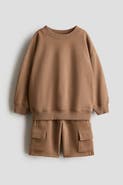 H&M 2-piece Sweatshirt Set