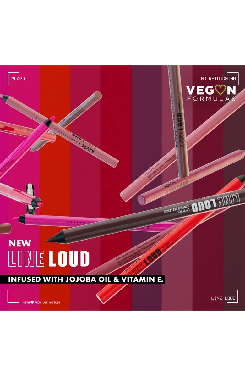 NYX PROFESSIONAL MAKEUP Line Loud Lip Pencil, Alternate, color,