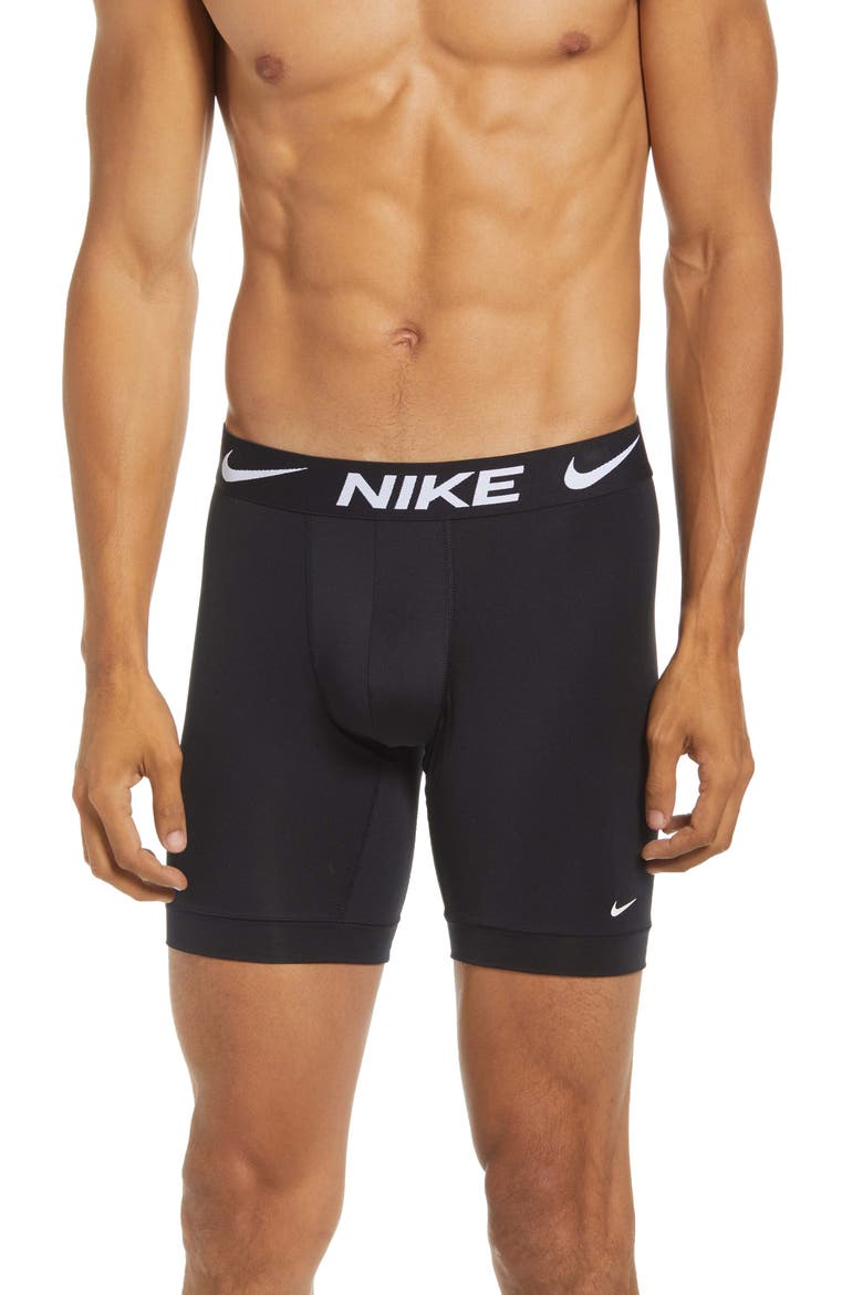 3-Pack Long Boxer Briefs, Main, color, BLACK/BLACK/BLACK