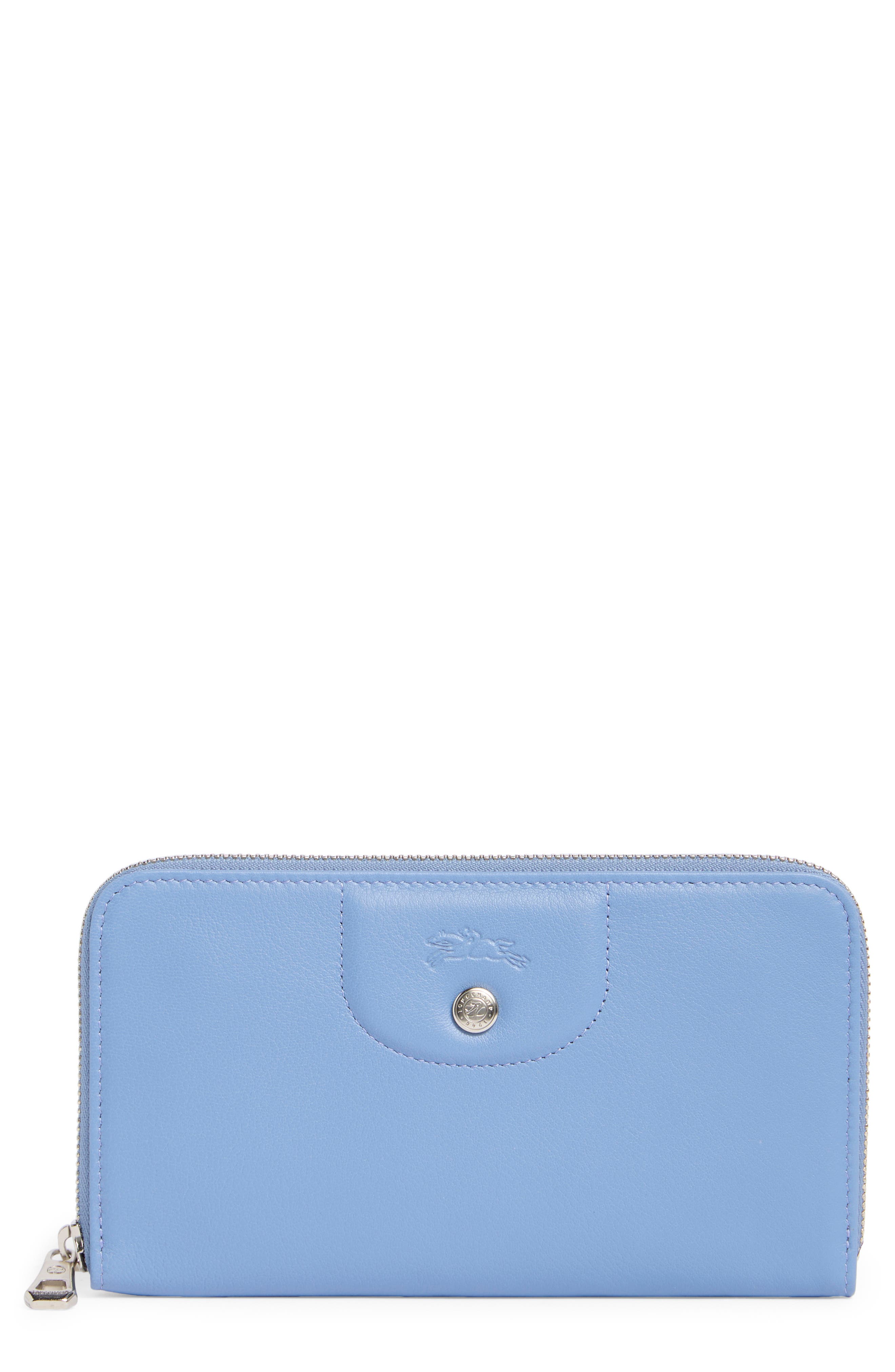 Longchamp Le Pliage Leather Wallet