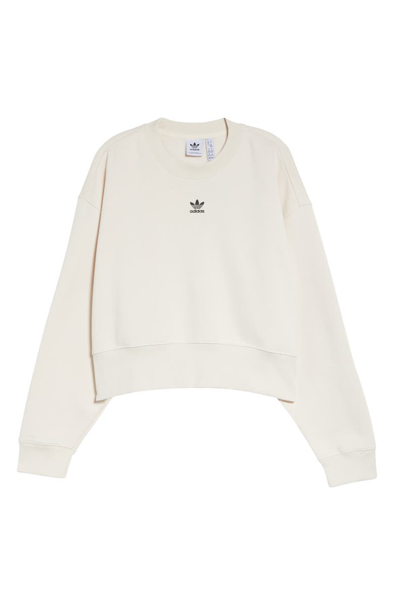 adidas Originals Trefoil Crewneck Sweatshirt, Alternate, color, 