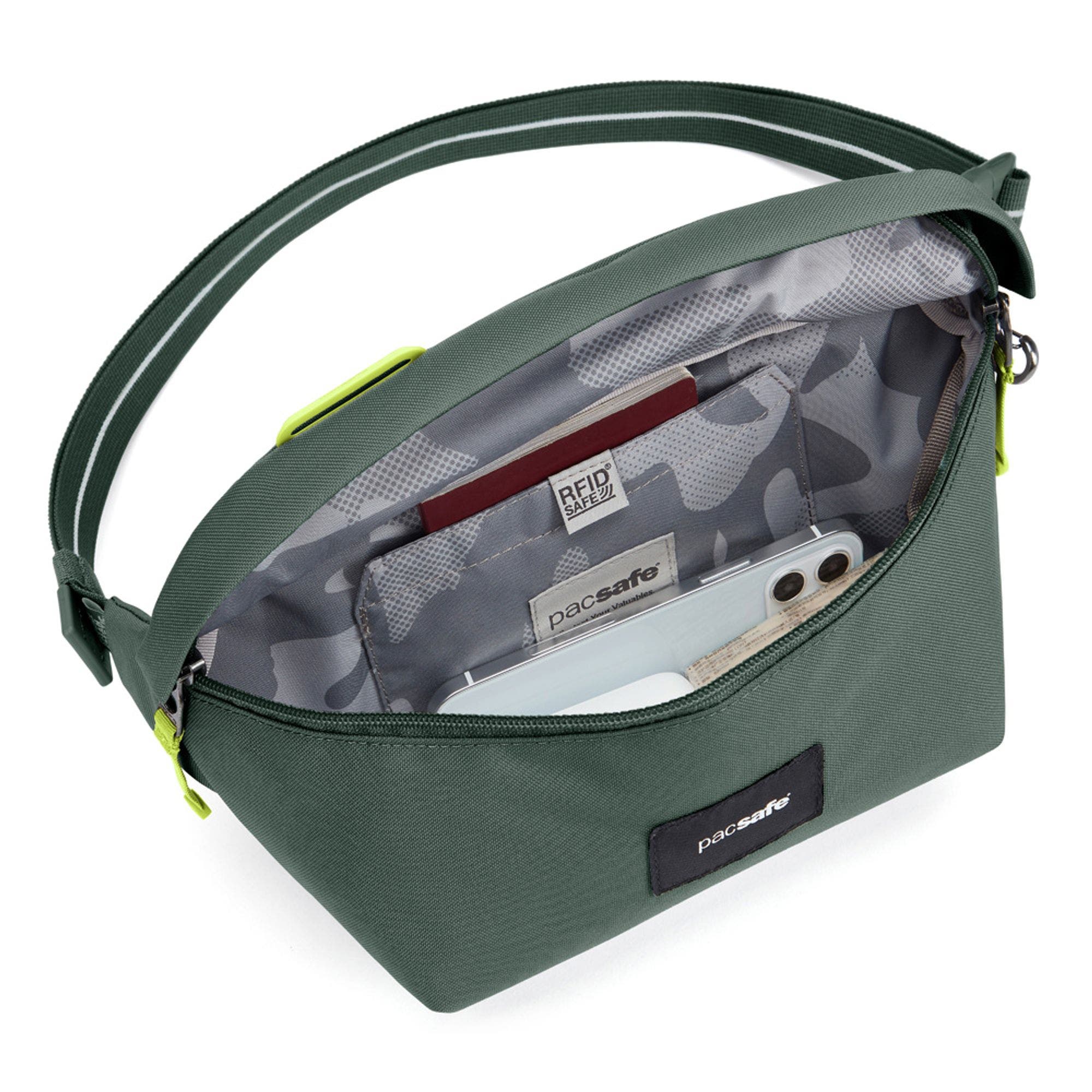 Go Anti Theft Sling Pack, Alternate, color, Spruce Green