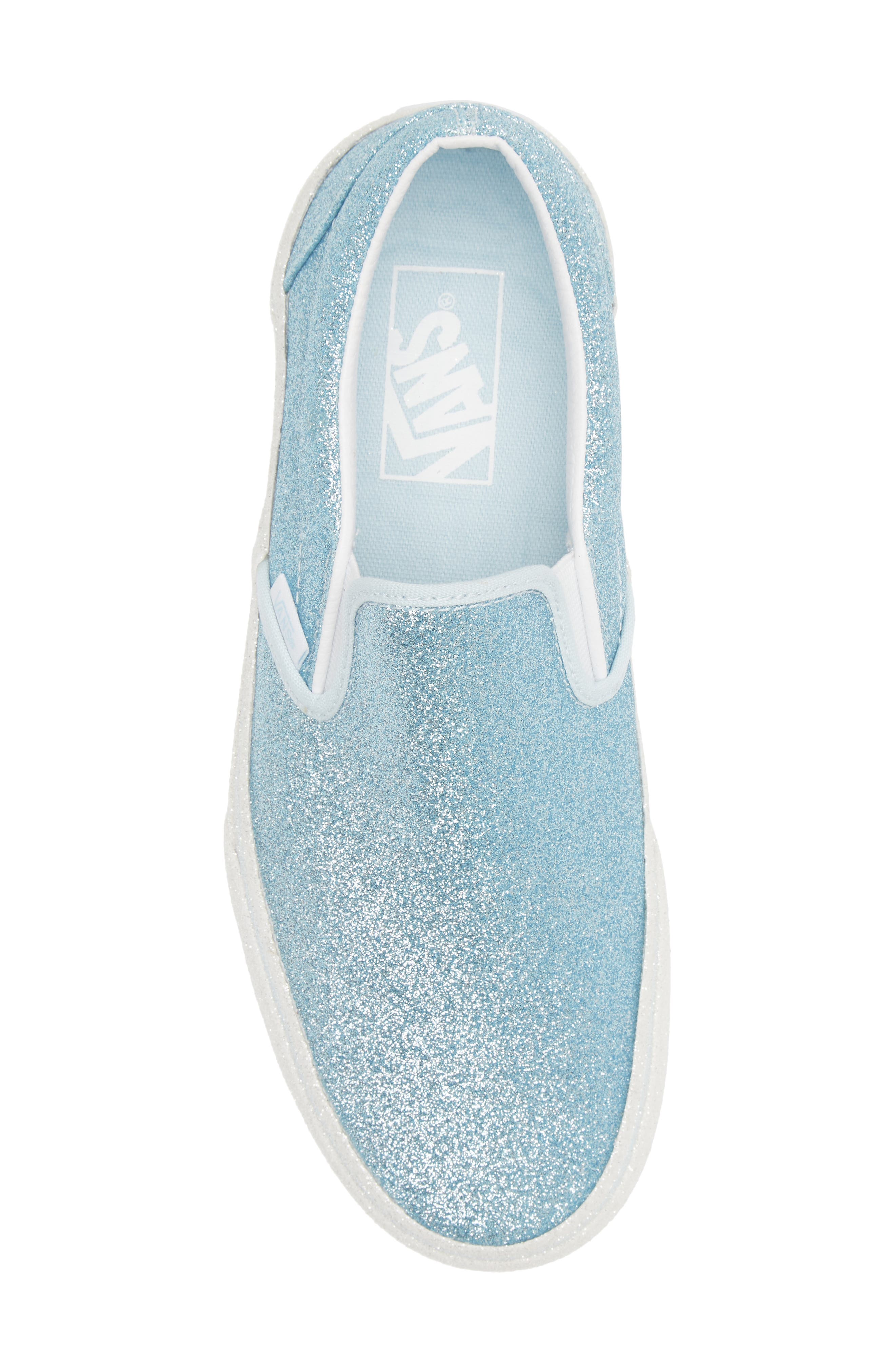 Vans Classic Glitter Slip-On, Alternate, color, 