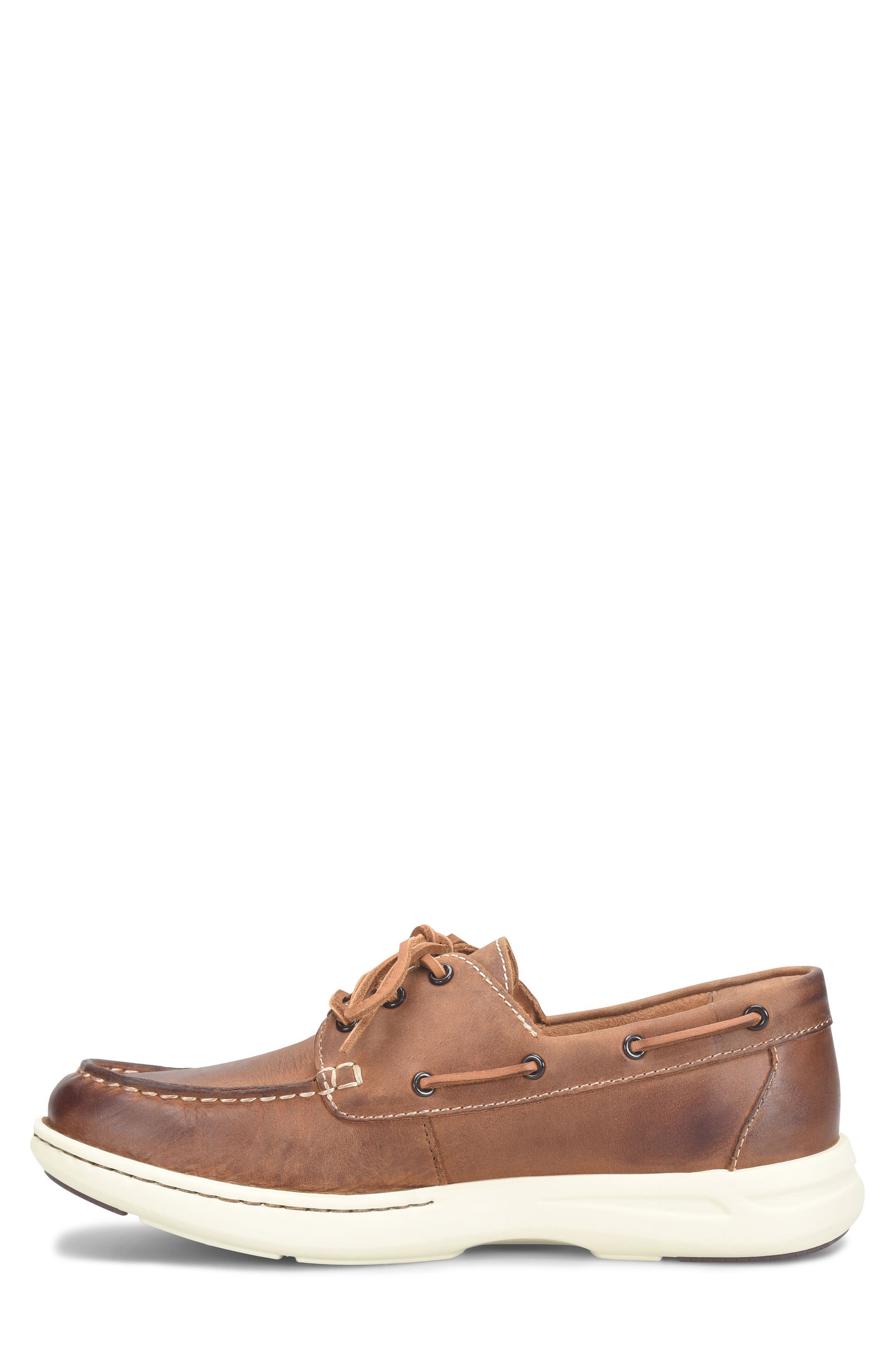 Mariner 3-Eye Boat Shoe, Alternate, color, TAN F/ G