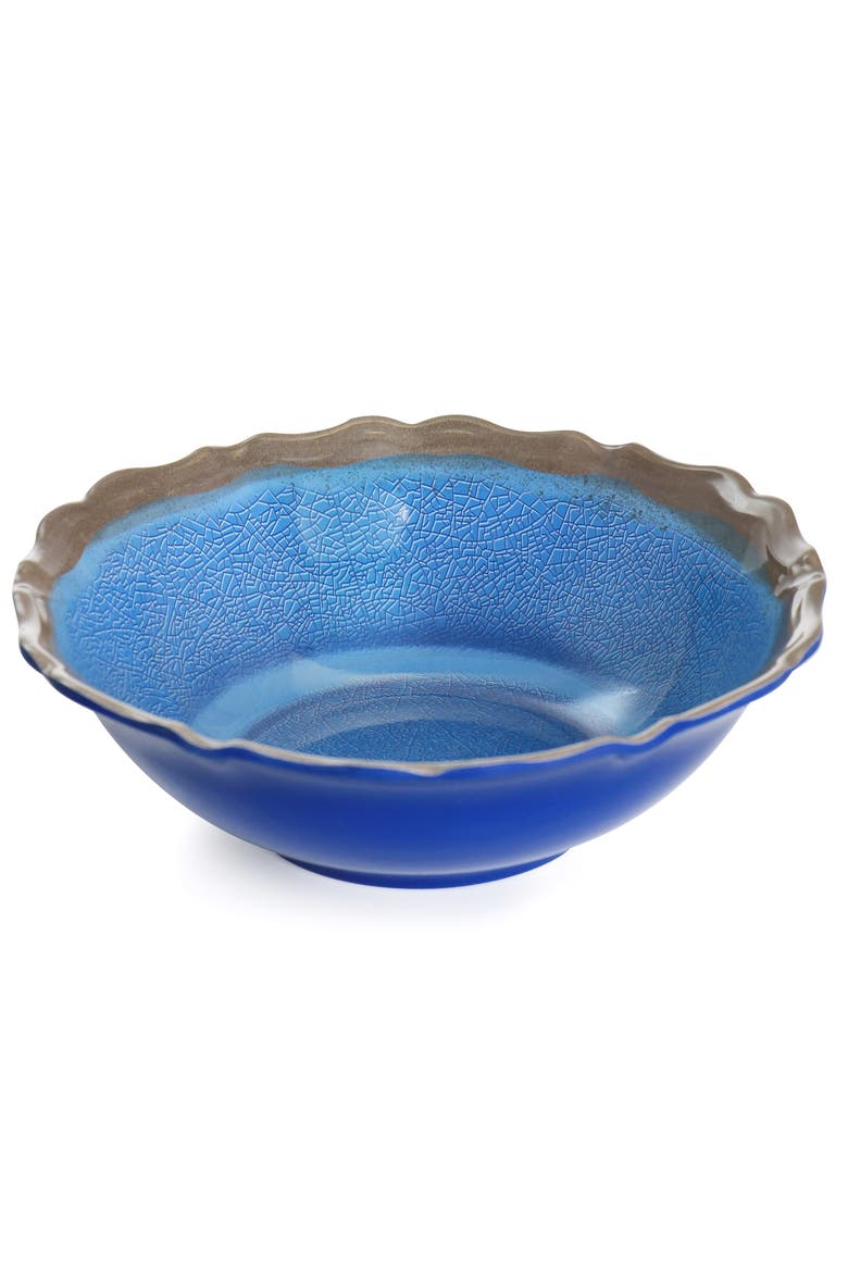 Roma 12 Piece Melamine Dinnerware Set, Alternate, color, Blue