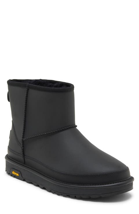 Classic Mini Reflective Leather Boot