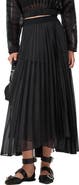 AllSaints Micaela Pleated Maxi Skirt