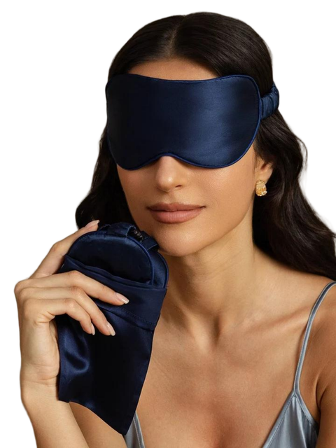 Silk Eye Mask And Envelope Pouch
