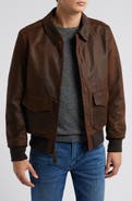 Schott NYC Lightweight Leather Flight Jacket
