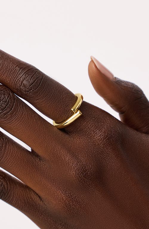 Ana Luisa Gold Band Ring In Gold