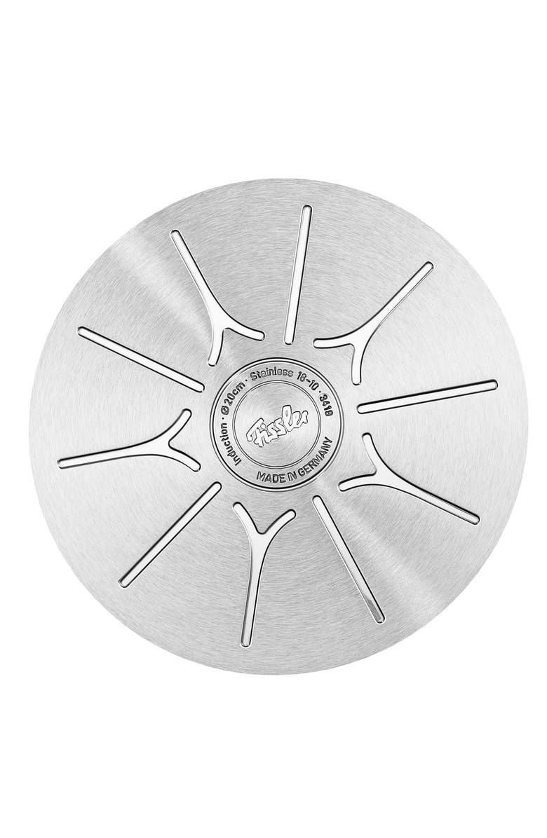 Fissler Original-Profi Collection Stainless Steel Tall Stock Pot with Metal Lid, Alternate, color, Stainless Steel