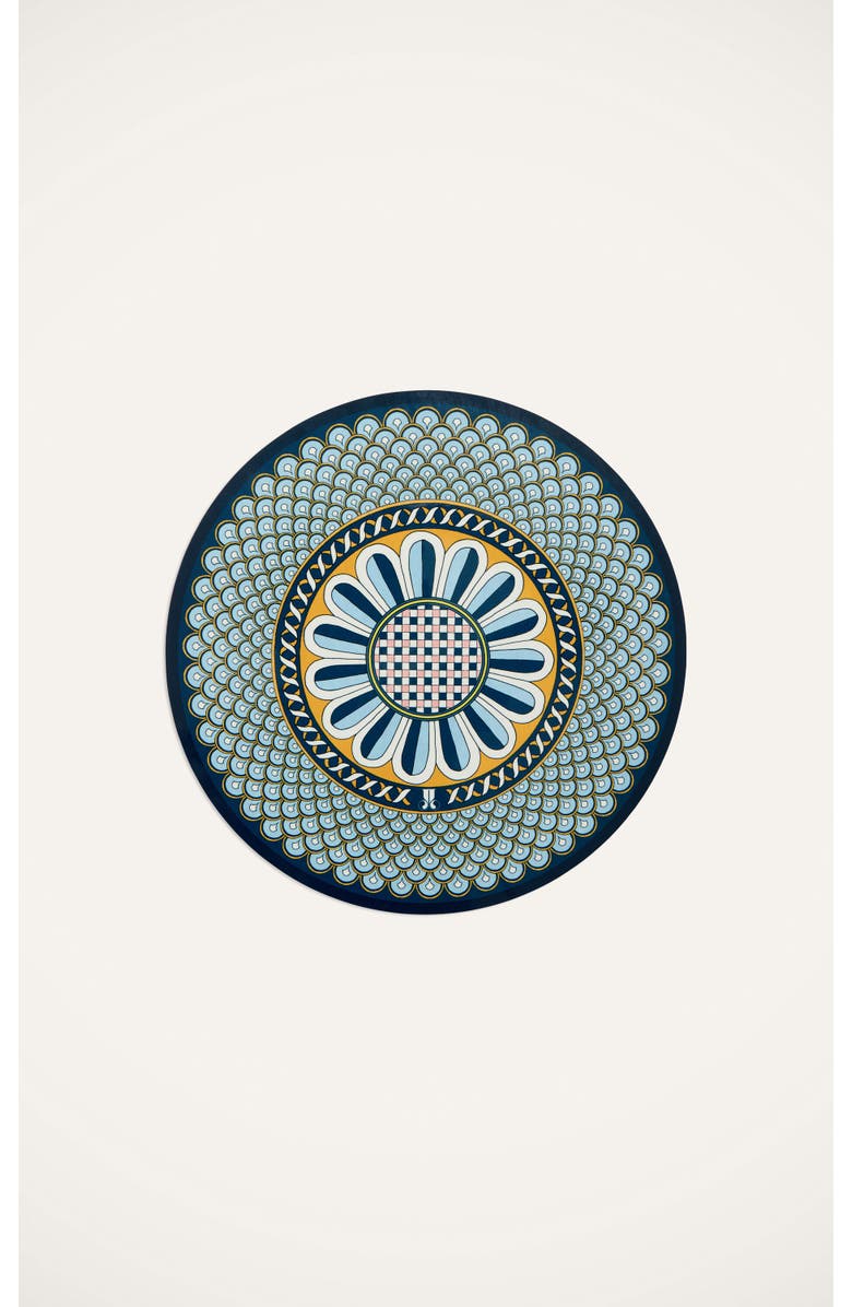 La DoubleJ Disk Placemats Set Of 2 Napoli, Alternate, color, Napoli Midnight Blue